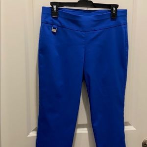 Rafaella Comfort blue women’s Capri pants size 10